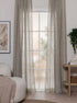 Stella Greige 250 cm - Gardin 2-pack - KM Home | Mattfabriken
