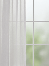 Alma Vit 250 cm - Gardin 2-pack - KM Home | Mattfabriken