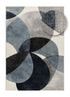 Brighton Twist Sininen - Moderni Matto