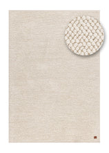 Bubble Creme - Kvadratisk Ullmatta - KM Home | Mattfabriken