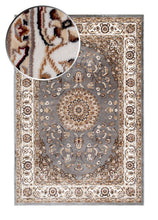 Dubai Medallion Grå - Gångmatta - K/M Carpets | Mattfabriken