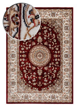 Dubai Medallion Röd - Oval Matta - K/M Carpets | Mattfabriken
