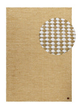 Fjord Ockragul - Handvävd Ullmatta - KM Home | Mattfabriken