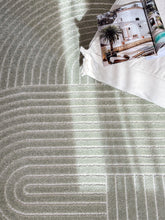 Hawaii Shape Grön Kvadrat - Indoor/Outdoor - KM Home | Mattfabriken