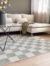 Hawaii Chess Grön Kvadrat - Indoor/Outdoor - KM Home | Mattfabriken