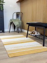 Båstad Gul - Handvävd Gångmatta - KM Home | Mattfabriken