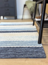 Båstad Blå - Handvävd Gångmatta - KM Home | Mattfabriken