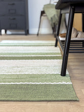 Båstad Grön - Handvävd Gångmatta - KM Home | Mattfabriken