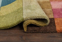 Insignia Cube Multi - Rund Ullmatta - K/M Carpets | Mattfabriken