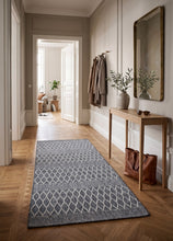 Madrid Bell Grå/Vit - Flatvävd Matta - KM Home | Mattfabriken