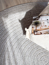 Hawaii Circle Grå - Rund Matta - KM Home | Mattfabriken