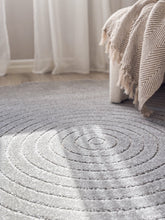 Hawaii Circle Grå - Rund Matta - KM Home | Mattfabriken