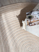 Hawaii Circle Linne - Rund Matta - KM Home | Mattfabriken