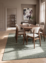 Skagen Green Melange - Käsinkudottu villamatto