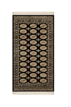 Teheran Boccara Svart - Tvättbar Gångmatta - K/M Carpets | Mattfabriken