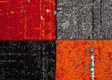 London Square Röd - Modern Matta - K/M Carpets | Mattfabriken