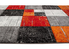 London Square Röd - Modern Matta - K/M Carpets | Mattfabriken