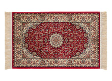 Teheran Medallion Röd - Tvättbar matta - Viskoslook - K/M Carpets | Mattfabriken