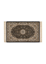 Teheran Medallion Svart - Dörrmatta - K/M Carpets | Mattfabriken