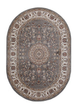 Dubai Medallion Grå - Klassisk Wilton - K/M Carpets | Mattfabriken