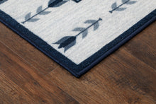Tulpan Blå - Gummerad Matta - K/M Carpets | Mattfabriken