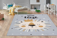 Play Lionking Grå - Barnmatta - K/M Carpets | Mattfabriken