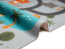 Play Animals Grå - Barnmatta - K/M Carpets | Mattfabriken