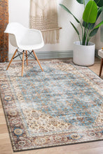 Tarfaya Oriental Turkos - Tvättbar matta - K/M Carpets | Mattfabriken