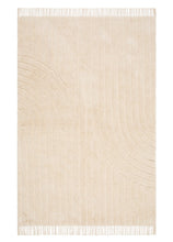 Marocko Lines Creme - Bomullsmatta - K/M Carpets | Mattfabriken