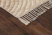 Marocko Abstrakt Creme - Bomullsmatta - K/M Carpets | Mattfabriken