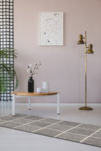 Madrid Square Grå/vit - Gångmatta - K/M Carpets | Mattfabriken