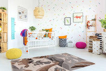 Atlas Jurassic Grå/Natur - Barnmatta - K/M Carpets | Mattfabriken