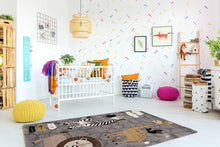 Atlas Savannen Grå - Barnmatta - K/M Carpets | Mattfabriken