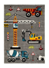 Atlas Byggare - Barnmatta - K/M Carpets | Mattfabriken