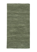 Birka Sammetsgrön - Rund Ullmatta - K/M Carpets | Mattfabriken