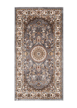 Dubai Medallion Grå - Klassisk Wilton - K/M Carpets | Mattfabriken