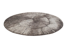 Ibiza Tree Grå - Rund Matta - K/M Carpets | Mattfabriken