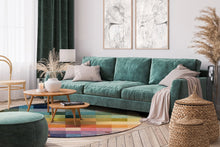 Insignia Cube Multi - Handvävd Ullmatta - K/M Carpets | Mattfabriken