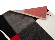 London Patch Röd - Modern Matta - K/M Carpets | Mattfabriken