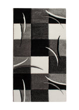 London Patch Svart - Rund Matta - K/M Carpets | Mattfabriken