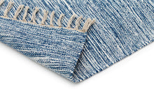 Slite Blå - Handvävd Trasmatta - K/M Carpets | Mattfabriken