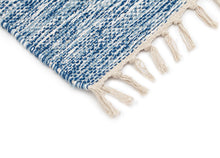 Slite Blå - Handvävd Trasmatta - K/M Carpets | Mattfabriken