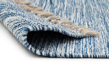 Slite Blå - Handvävd Trasmatta - K/M Carpets | Mattfabriken