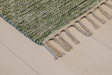 Slite Grön - Handvävd Gångmatta - K/M Carpets | Mattfabriken