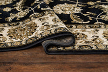 Teheran Bidjar Svart - Tvättbar matta - Viskoslook - K/M Carpets | Mattfabriken