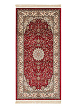 Teheran Medallion Röd - Tvättbar matta - Viskoslook - K/M Carpets | Mattfabriken