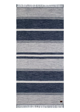 Vindö Denimblå - Handvävd Gångmatta - K/M Carpets | Mattfabriken