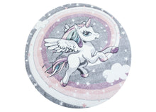 Atlas Enhörning Multi - Barnmatta - K/M Carpets | Mattfabriken