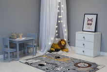 Atlas Savannen Grå - Barnmatta - K/M Carpets | Mattfabriken