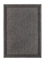 Madrid Frame Antracit - Flatvävd Matta - K/M Carpets | Mattfabriken